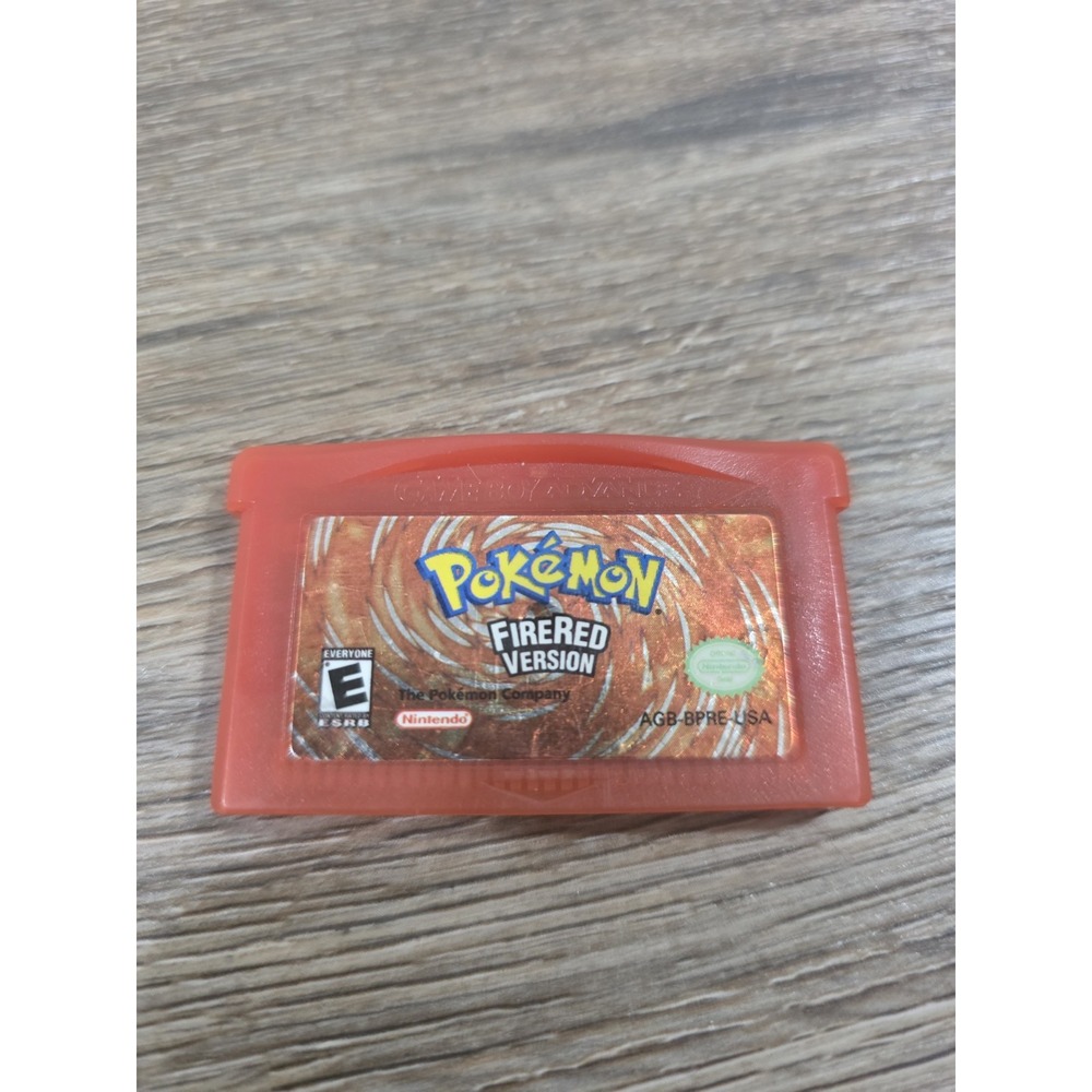 Pokemon Fire Red for GameBoy Advance - CARTRIDGE ONLY AUTHENTIC